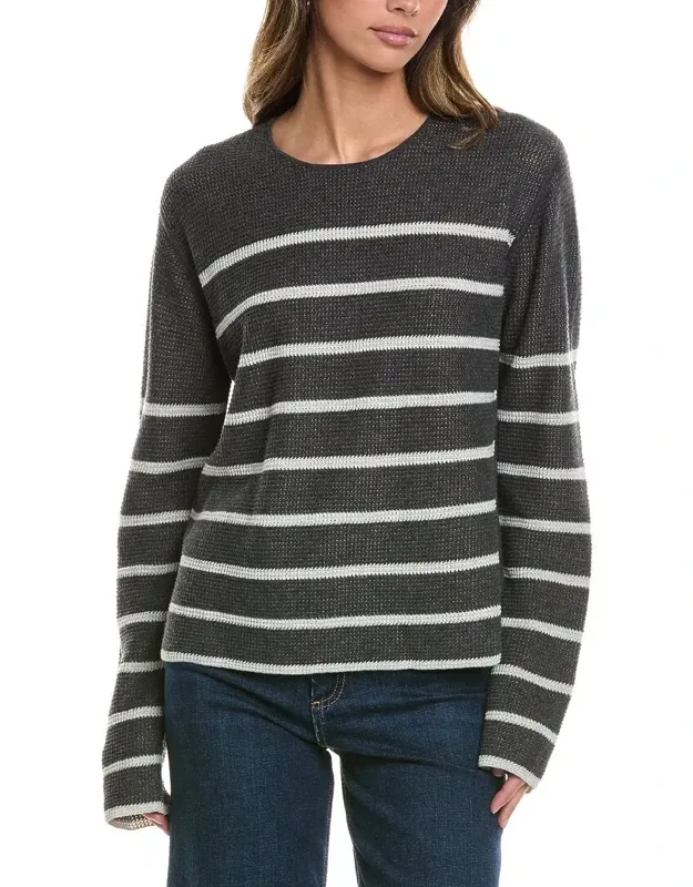 Plaited Reversible Cashmere-blend Sweater