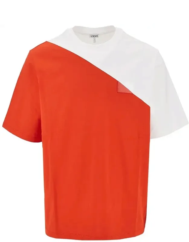 Cotton T-shirt With Logo Patch