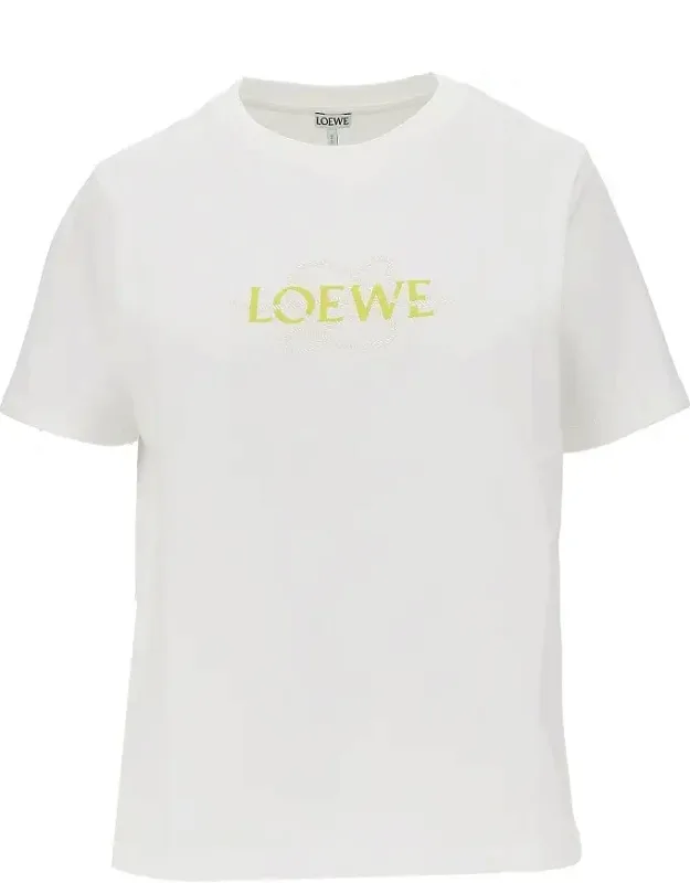 Embroidered Cotton-blend T-shirt