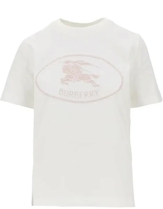 Knight Stamp Embroidery T-shirt