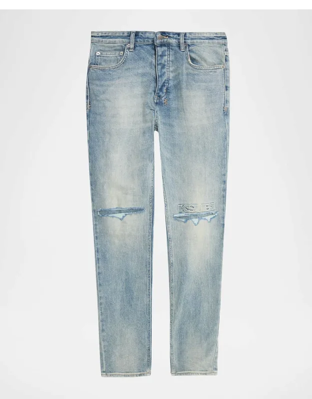 D-chitch Distressed Straight-leg Jeans
