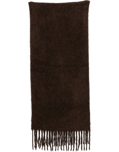 Fringed-edge Scarf