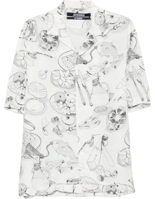 Illustrative-print Shirt