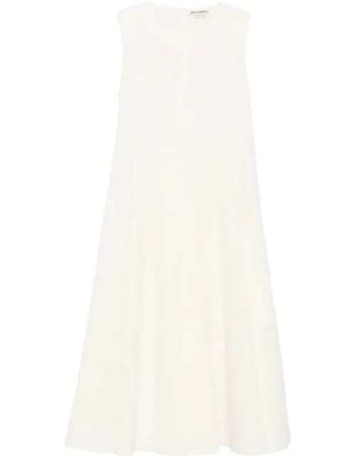 Bow-detail Sleeveless Midi Dress