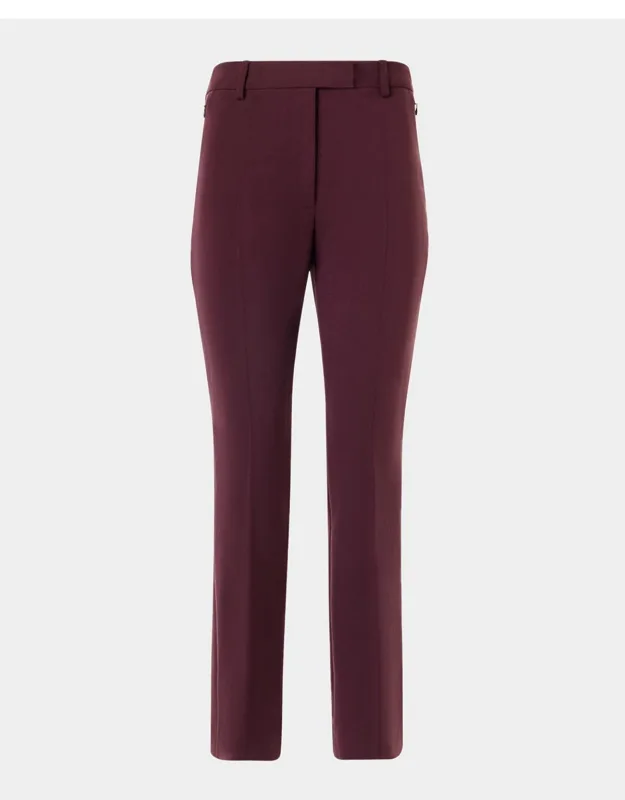 Cropped Bootcut Pants