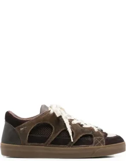 Love Park Cut-out Panelled Sneakers
