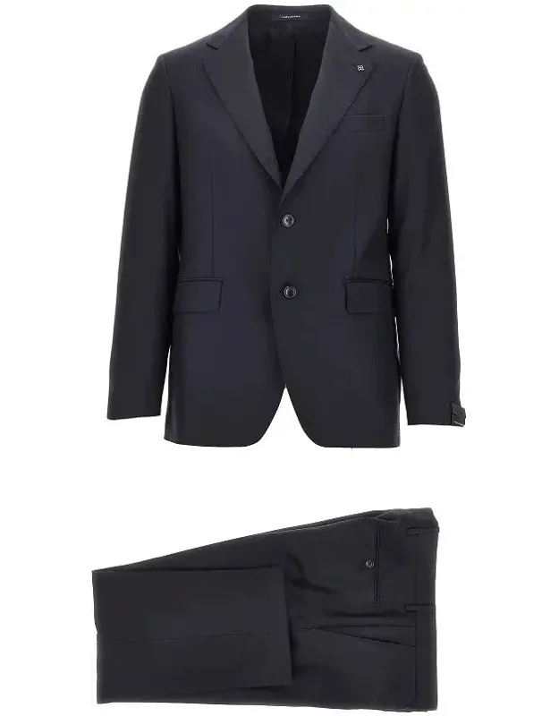 Virgin Wool Two-piece Tailored Suit