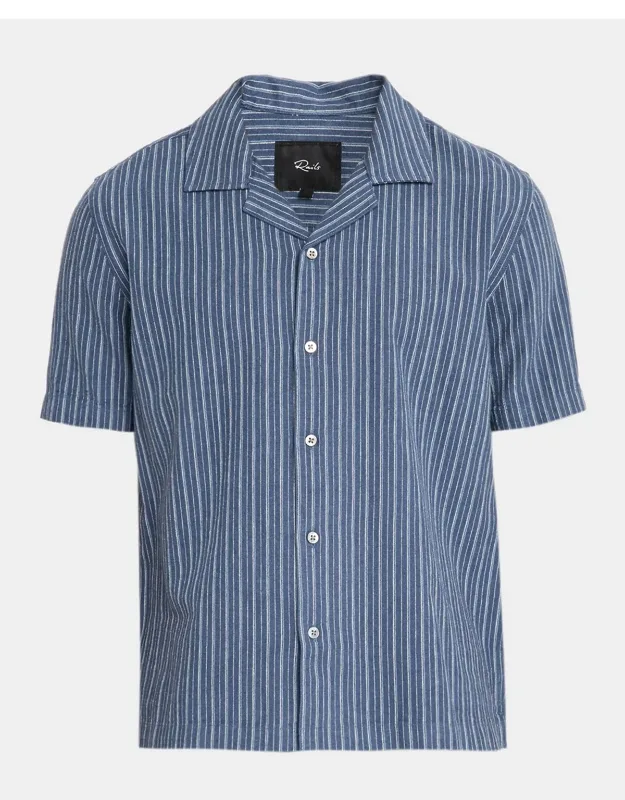 Ely Multi-stripe Short-sleeve Shirt