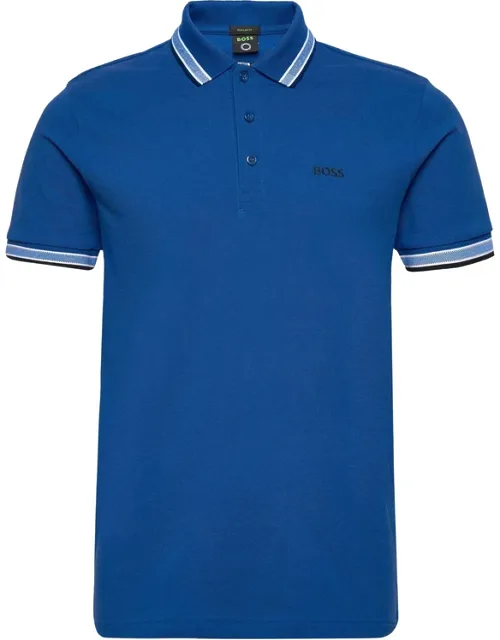 Contrast-trim Polo Shirt