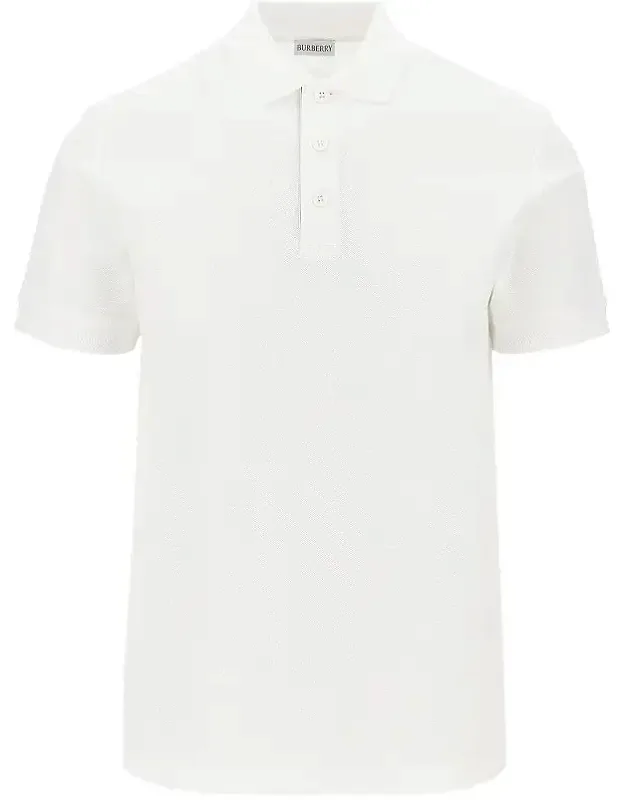 Cotton Piquet Polo Shirt With Ekd Embroidery