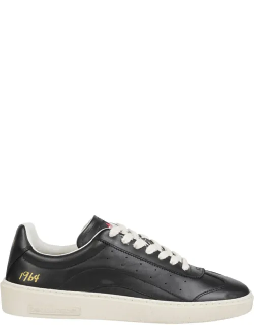 Riders Lace-up Calf Leather Sneakers