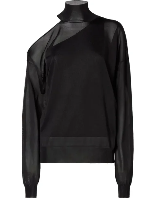Silk Organza Sweater