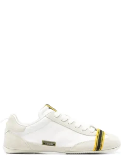 Logo-tag Panelled Sneakers