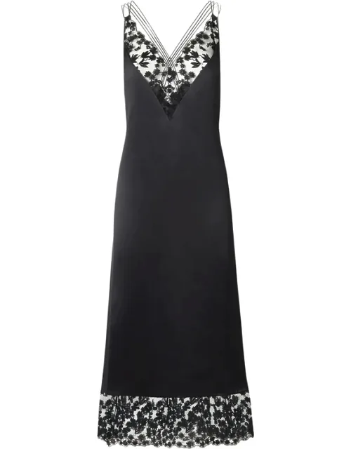 Silk And Lace Dress