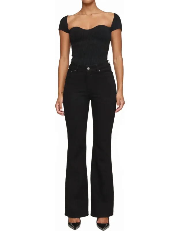 Claira Straight Boot Contoured Instasculpt Mid Rise Jeans