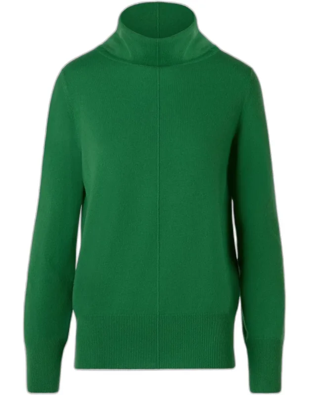 Cashmere Knit Turtleneck Sweater