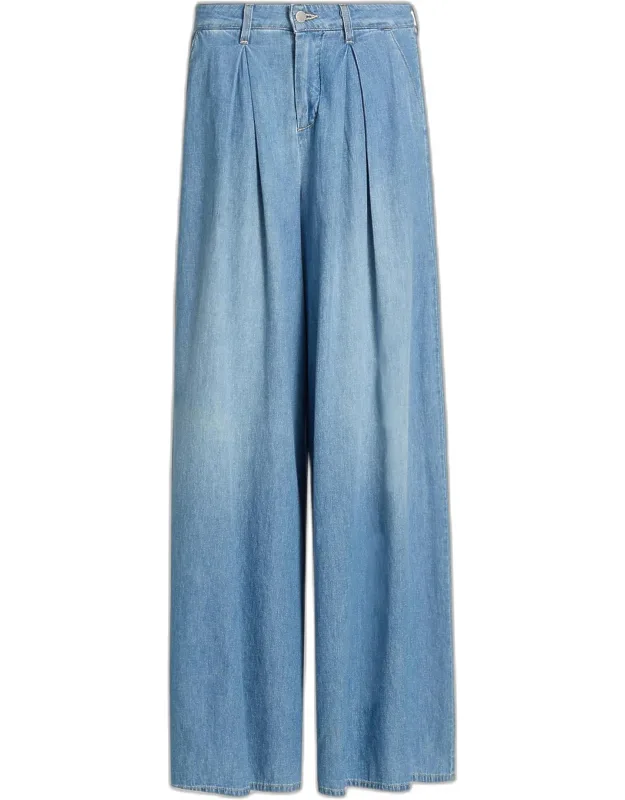 High Rise Palazzo Pants