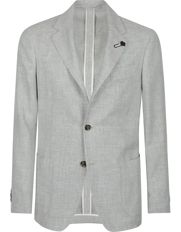 Textured Virgin Wool-blend Blazer