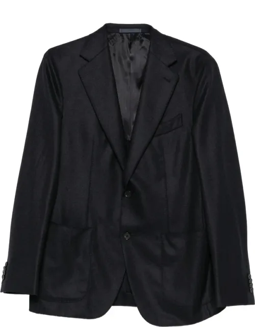 Single-breasted Notched-lapels Blazer