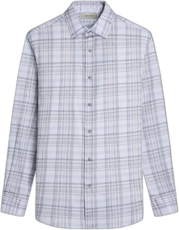 Axel Plaid Cotton Sport Shirt
