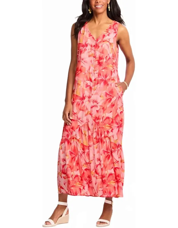 Soleil Sleeve Maxi Dress
