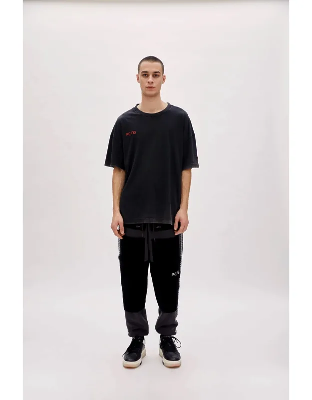 Organic Cotton Acid Washed Track Tee