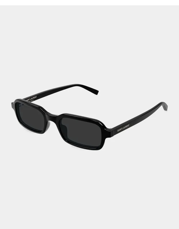 Sl 908 Rectangular Sunglasses With Tinted Lenses And 100% Uva/uvb Protection
