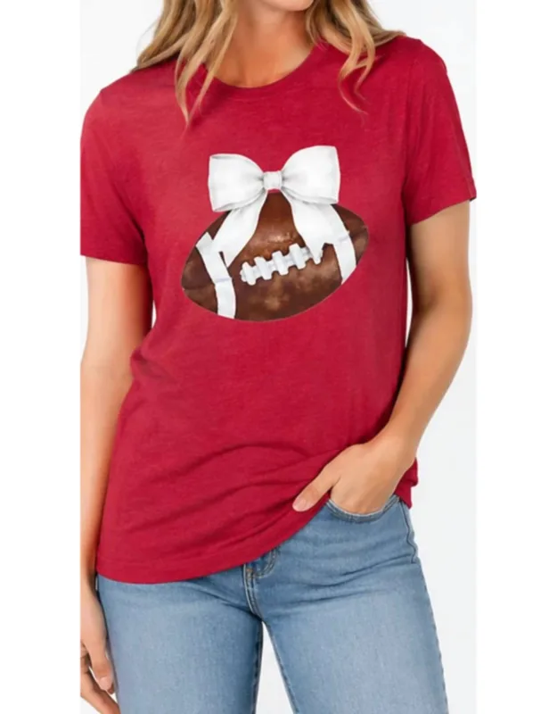 Gameday Bow Football Shirt