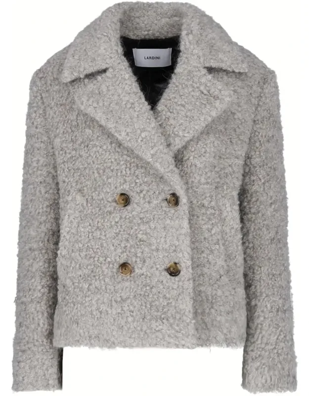 Boiled Wool-blend Blazer