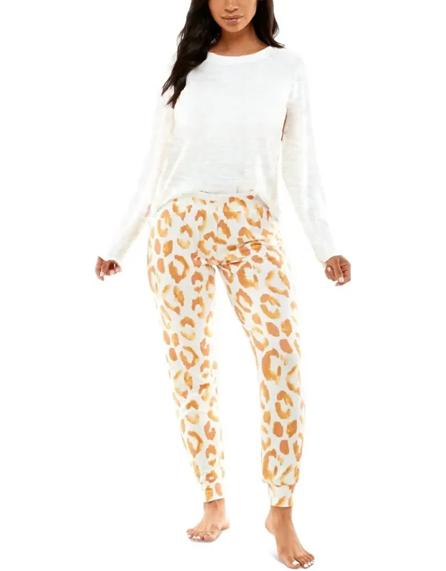 Cashmere Luxe Long Sleeve Pajama Set