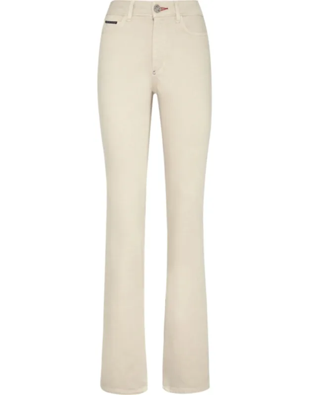 Denim Trousers Flare Fit