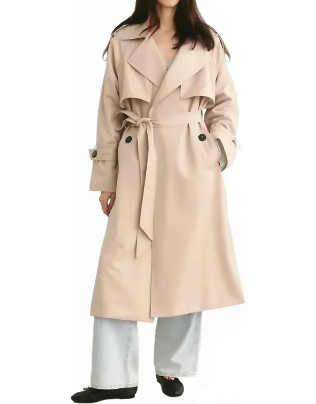 Wool Trench Coat