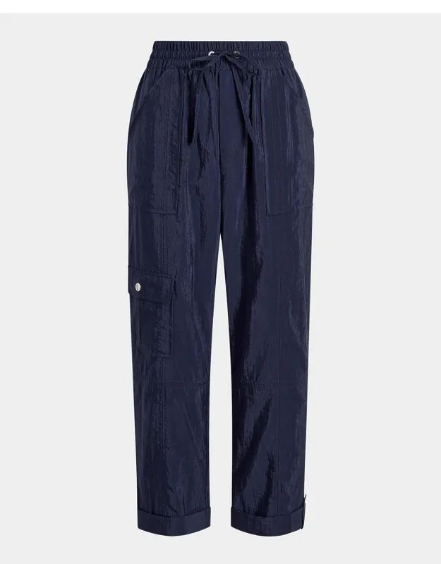Crop Drawstring Pants