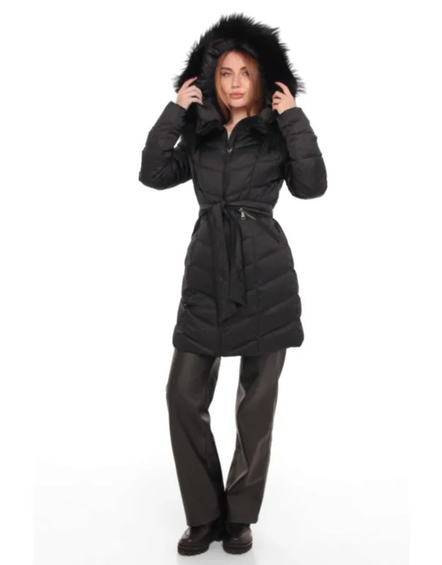 Fur Trim Down Coat