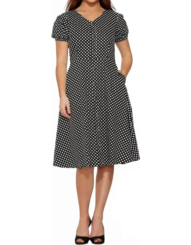 Dolly Dotty Swing Dress