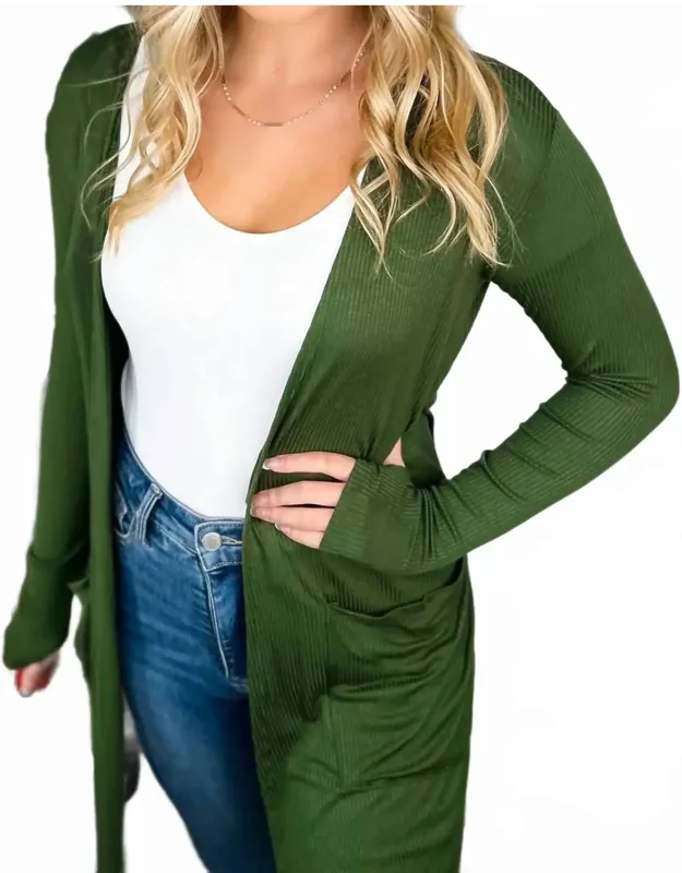Wanna Dance Rayon Blend Long Sleeve Cardigan