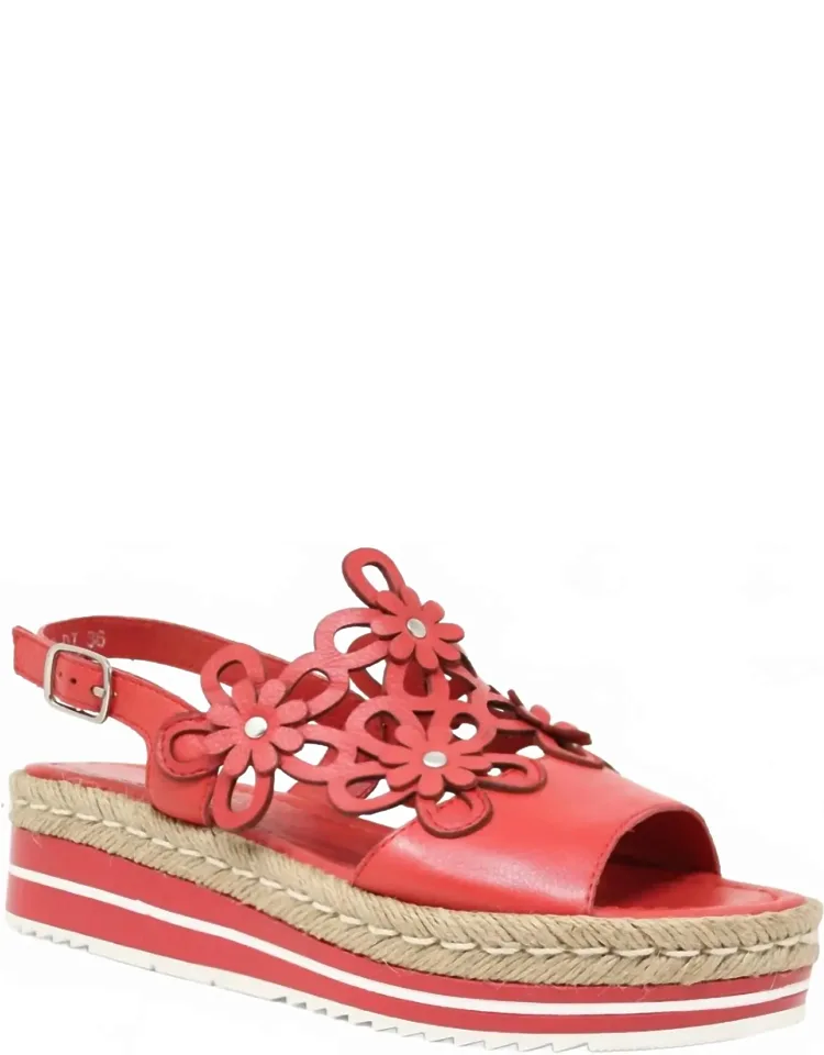 Leather Sling-back Sandals