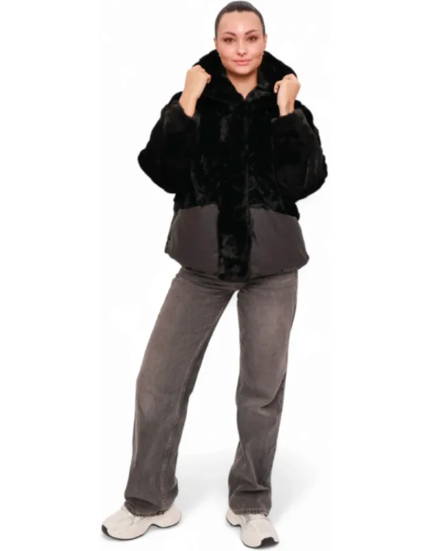 Montana Eco-fur Down Coat