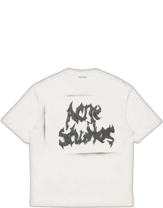 Spray Paint Logo Boxy Fit T-shirt