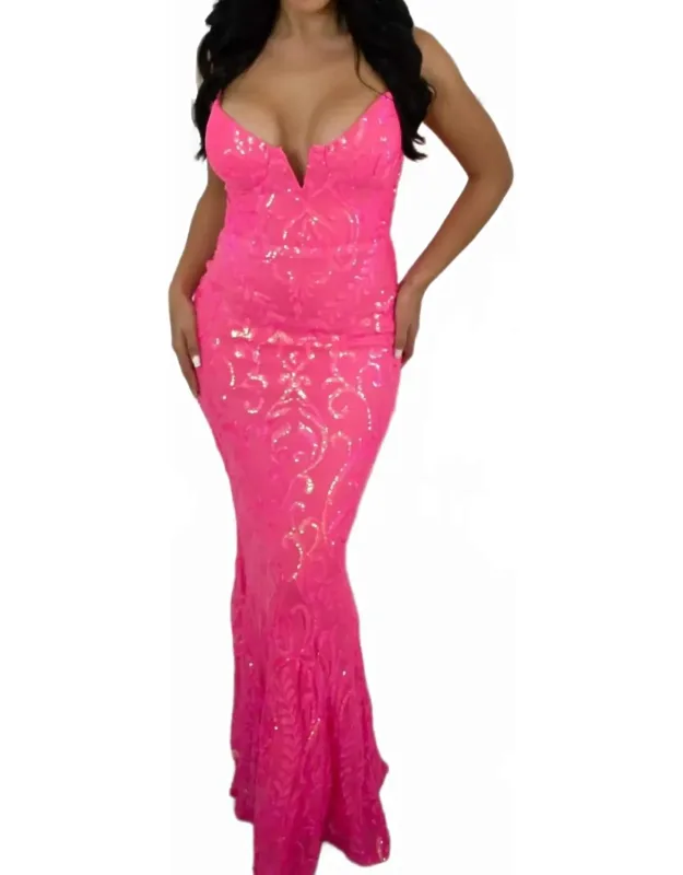 Sequin Maxi Dress