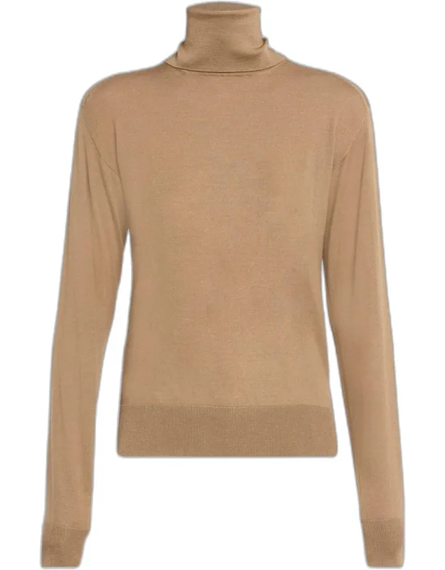 Cashmere-blend Turtleneck Sweater