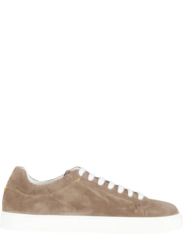 Suede Rubber-sole Sneakers