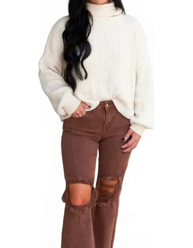 Winter Wishes Chenille Cropped Sweater