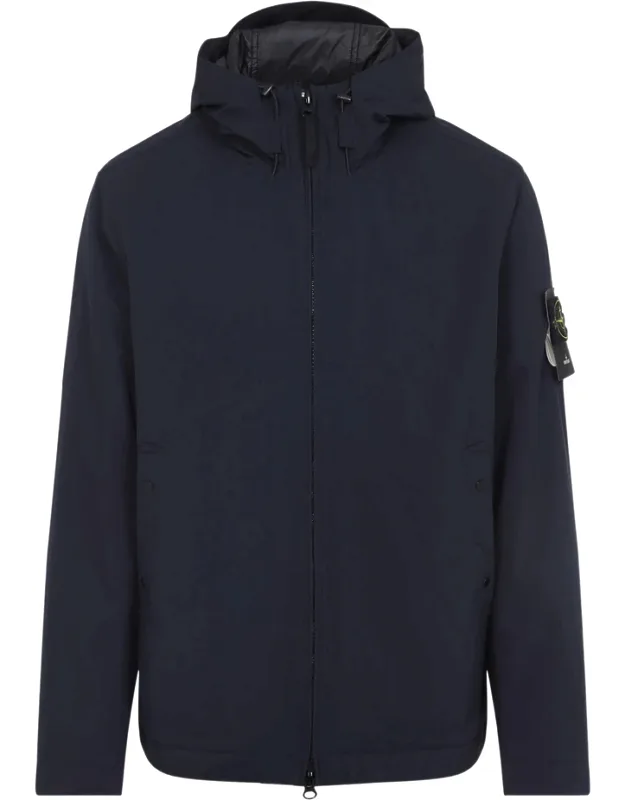 Hooded Zip-front Jacket