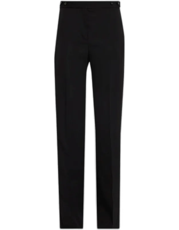 High-rise Slim-leg Tuxedo Pants