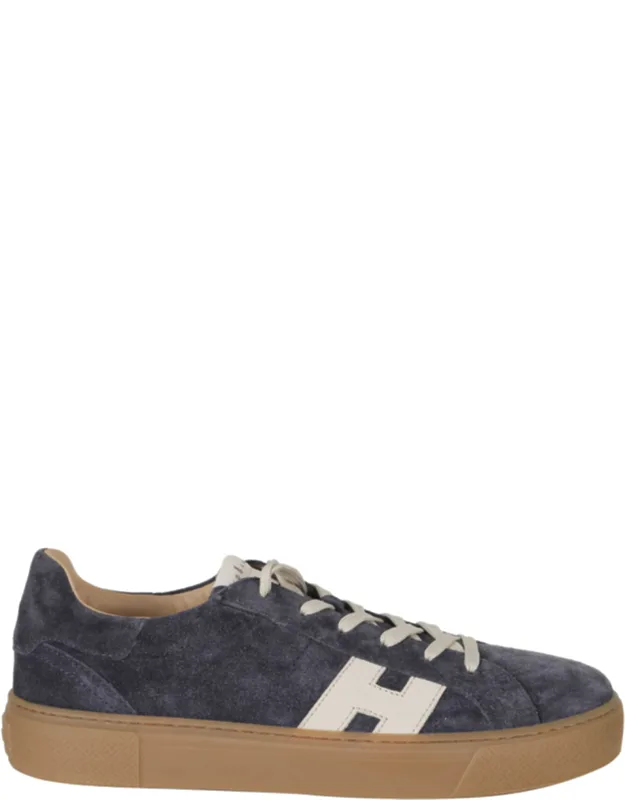 Crosswind Suede Smooth Leather Rubber Sole Sneakers