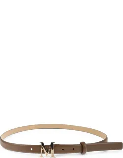 Monogram Leather Belt