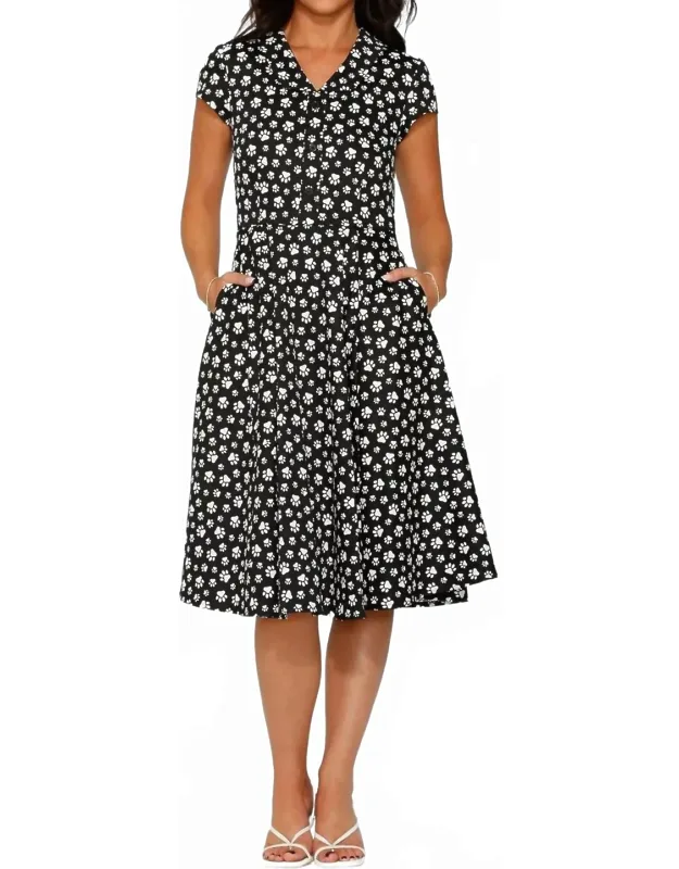 Cat Paw Swing Dress