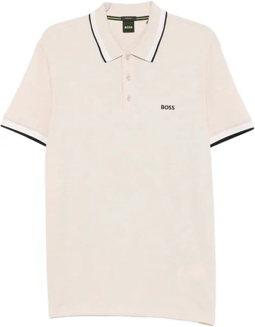 Logo-embroidered Tipped Polo Shirt