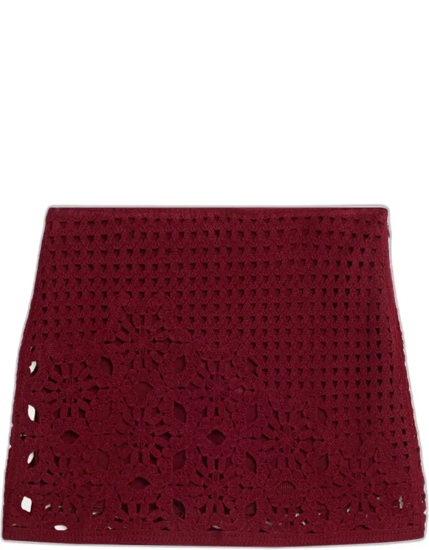 The Postcard Crochet Skirt